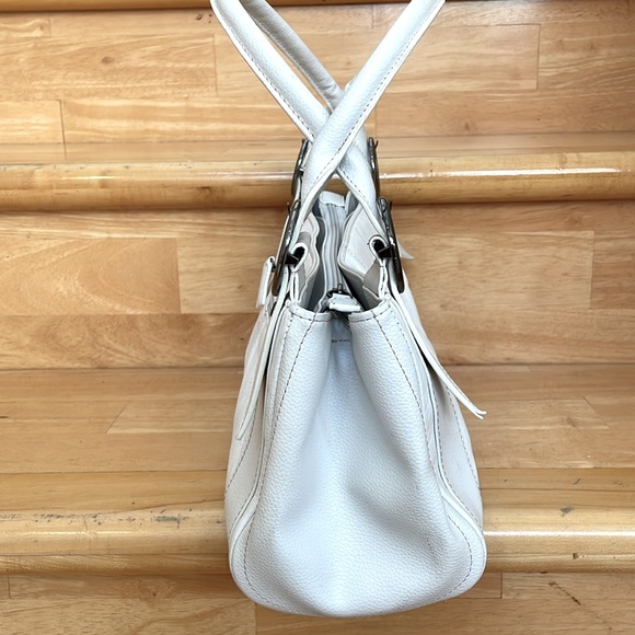 Leather White Bag - Picture 3 of 9